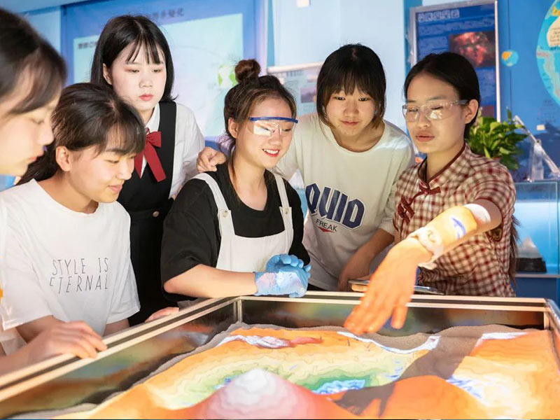 洋县数字化地理实验室